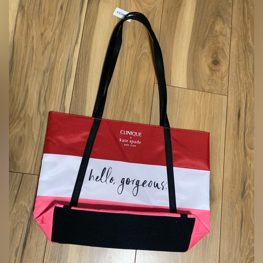 Hello, gorgeous tote bag in red and pink #totebag